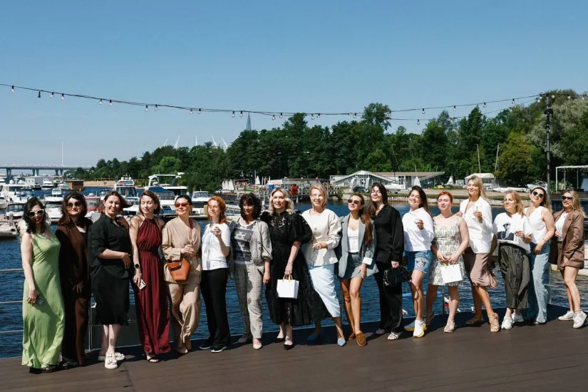 Провели бранч в яхт-клубе Петербурга с брендом Formula Dr. Lyuter